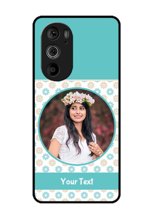 Motorola Edge 30 Pro Custom Glass Phone Case - Beautiful Flowers Design