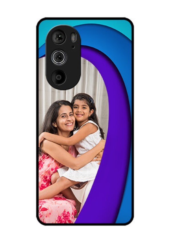 Motorola Edge 30 Pro Custom Glass Phone Case - Simple Pattern Design