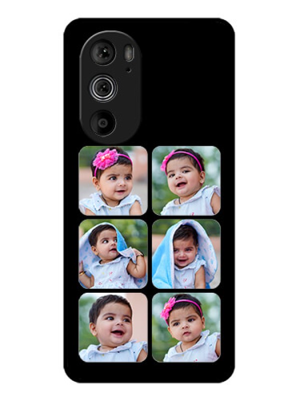 Custom Motorola Edge 30 Pro Custom Glass Phone Case - Multiple Pictures Design