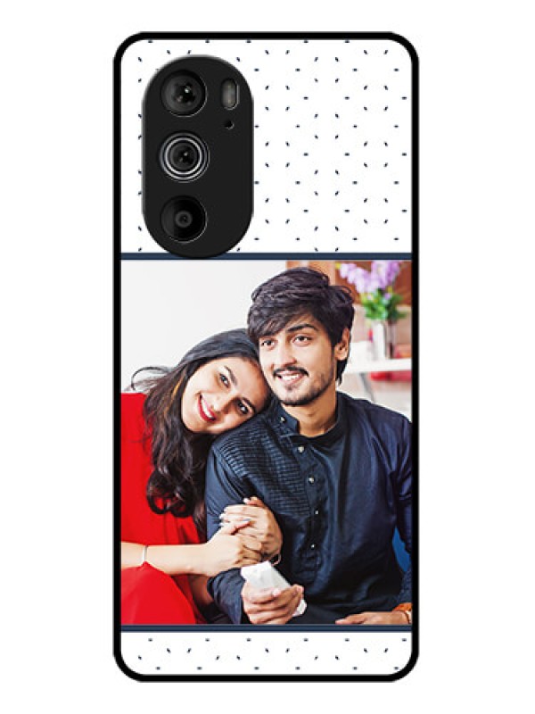 Custom Motorola Edge 30 Pro Custom Glass Phone Case - Premium Dot Design