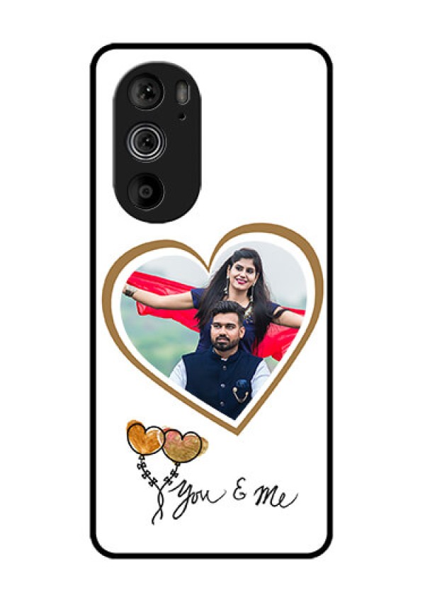 Motorola Edge 30 Pro Custom Glass Phone Case - You & Me Design