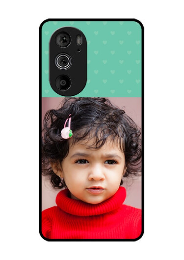 Motorola Edge 30 Pro Custom Glass Phone Case - Lovers Picture Design