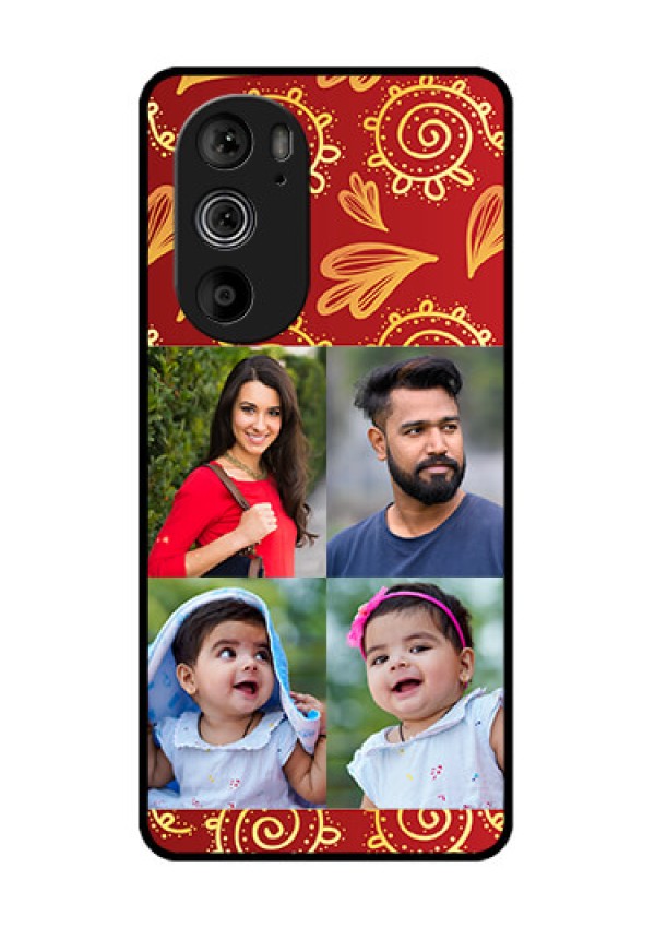 Motorola Edge 30 Pro Custom Glass Phone Case - 4 Image Traditional Design