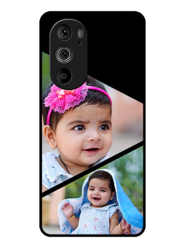 Custom Motorola Edge 30 Pro Custom Glass Phone Case - Semi Cut Design