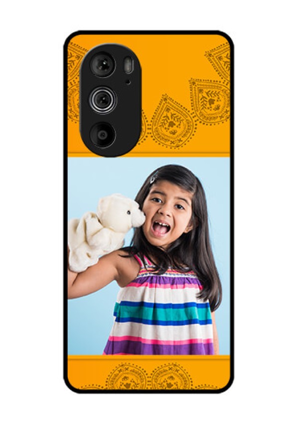 Motorola Edge 30 Pro Custom Glass Phone Case - Photo Wedding Design