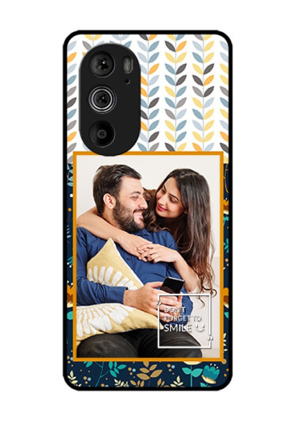 Motorola Edge 30 Pro Custom Glass Phone Case - Pattern Design