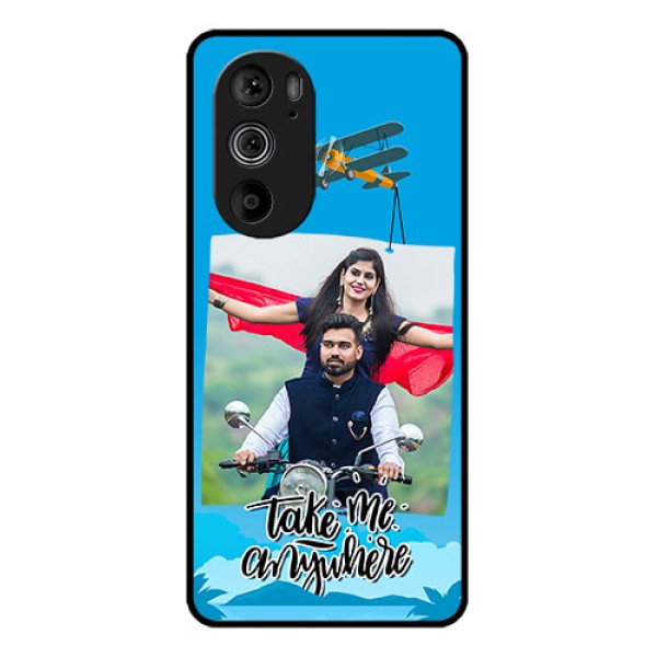 Motorola Edge 30 Pro Custom Glass Phone Case - Traveller Design