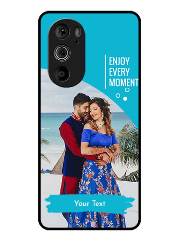 Custom Motorola Edge 30 Pro Custom Glass Phone Case - Happy Moment Design