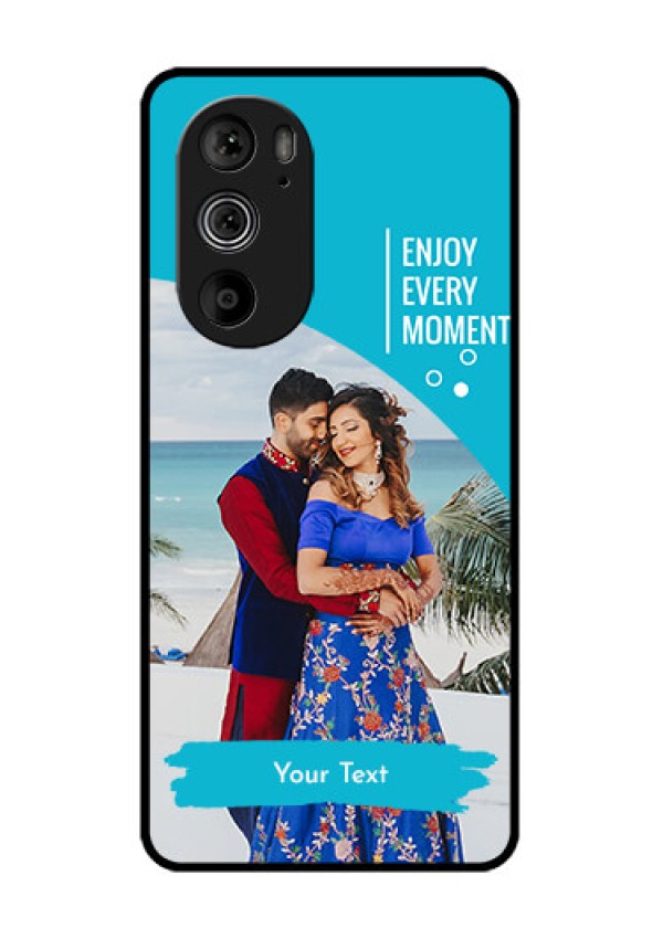 Motorola Edge 30 Pro Custom Glass Phone Case - Happy Moment Design