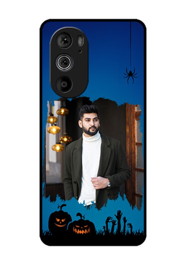 Motorola Edge 30 Pro Custom Glass Phone Case - With Pro Halloween Design