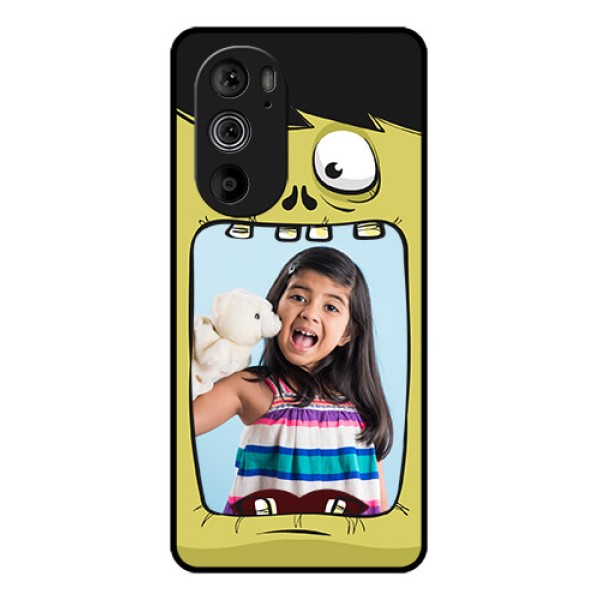 Motorola Edge 30 Pro Custom Glass Phone Case - Cartoon Monster Back Case Design Motorola Edge 30 Pro Custom Glass Phone Case - Cartoon Monster Back Case Design