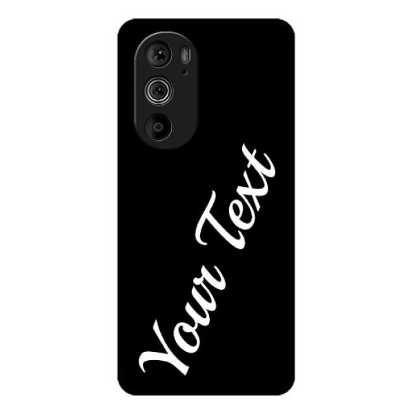 Motorola Edge 30 Pro Custom Glass Phone Case - With Your Name Design Motorola Edge 30 Pro Custom Glass Phone Case - With Your Name Design