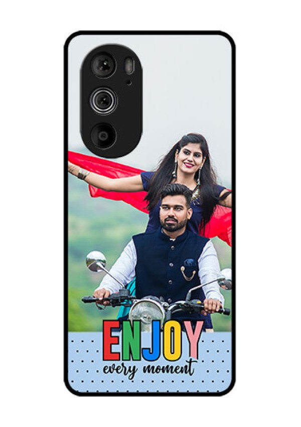Motorola Edge 30 Pro Custom Glass Phone Case - Enjoy Every Moment Design