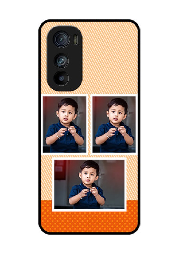 Motorola Edge 30 Custom Glass Phone Case - Bulk Photos Upload Design