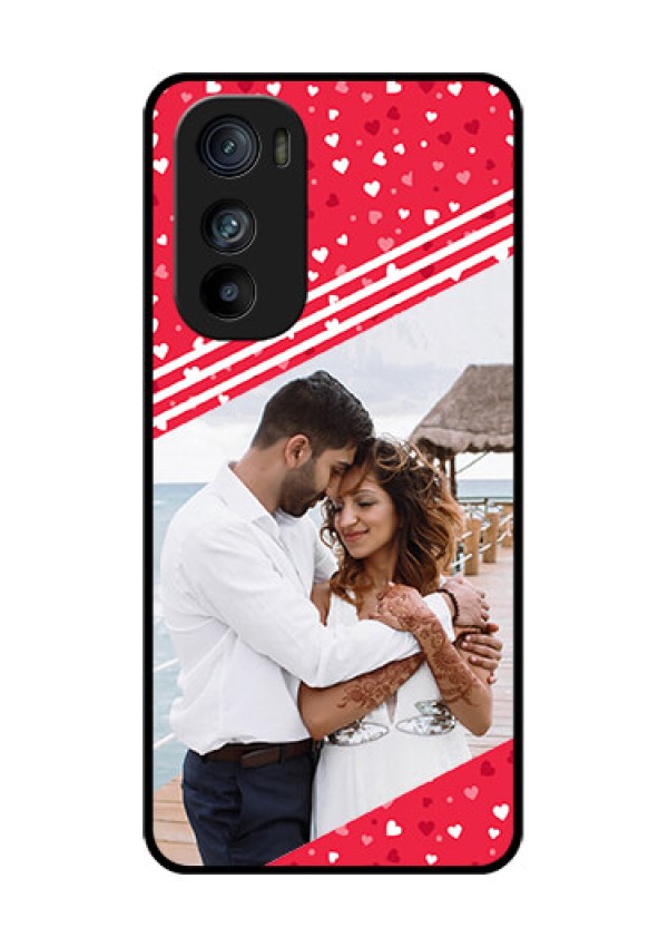 Motorola Edge 30 Custom Glass Phone Case - Valentines Gift Design