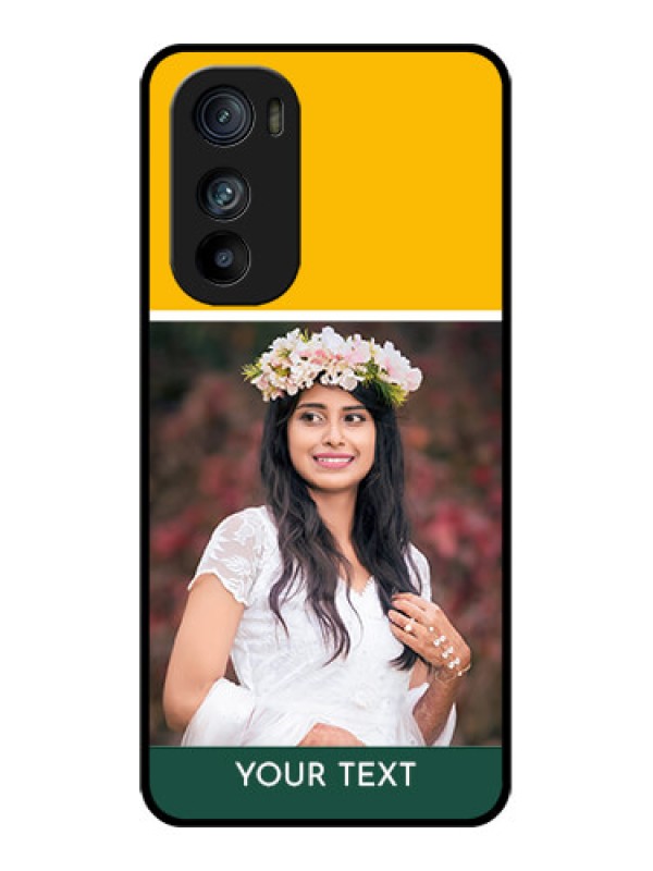 Custom Motorola Edge 30 Custom Glass Phone Case - Love You Design