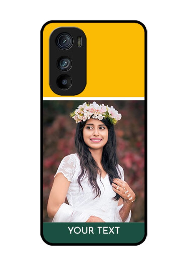 Motorola Edge 30 Custom Glass Phone Case - Love You Design