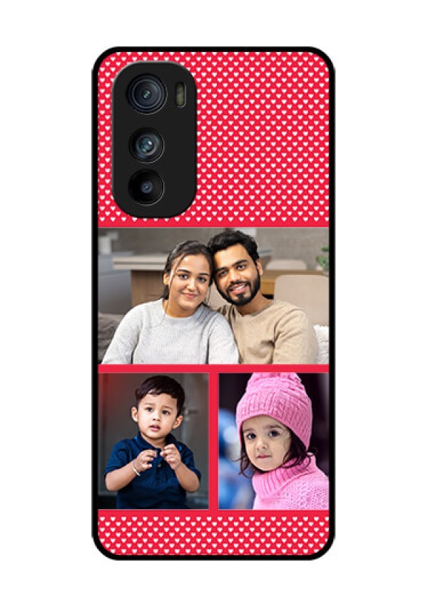 Motorola Edge 30 Custom Glass Phone Case - Bulk Photo Upload Design