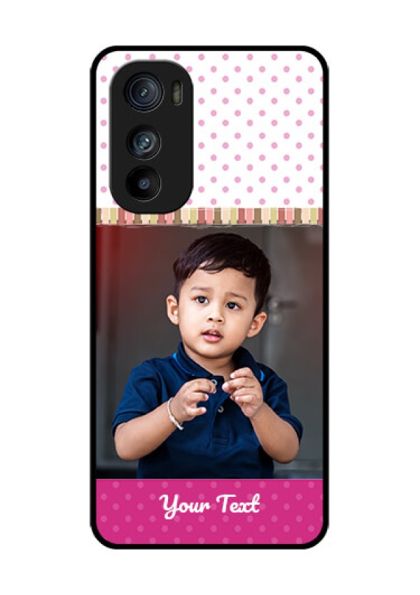 Motorola Edge 30 Custom Glass Phone Case - Cute Girls Cover Design