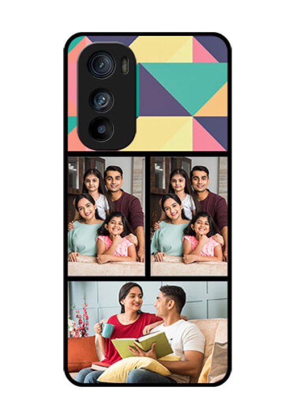 Motorola Edge 30 Custom Glass Phone Case - Bulk Pic Upload Design