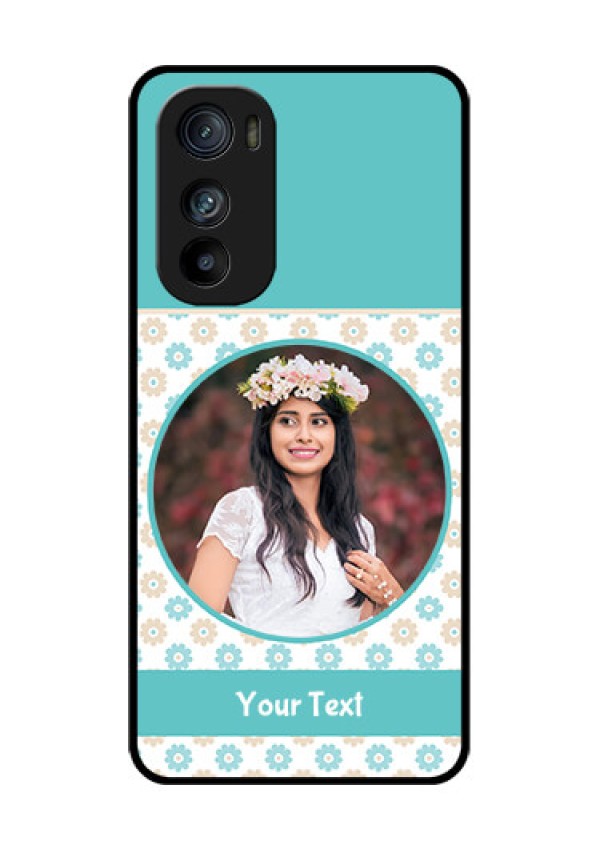 Motorola Edge 30 Custom Glass Phone Case - Beautiful Flowers Design