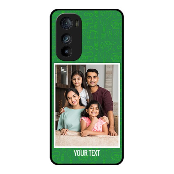Motorola Edge 30 Custom Glass Phone Case - Picture Upload Design