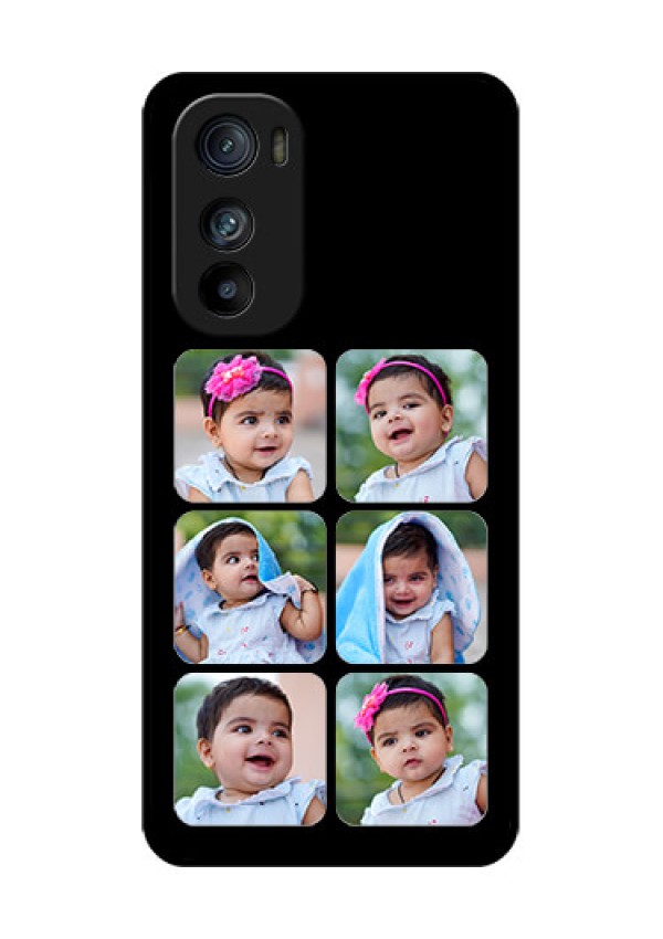 Motorola Edge 30 Custom Glass Phone Case - Multiple Pictures Design