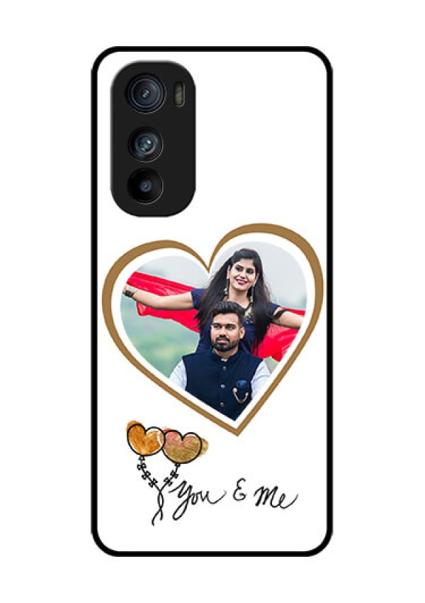 Motorola Edge 30 Custom Glass Phone Case - You & Me Design