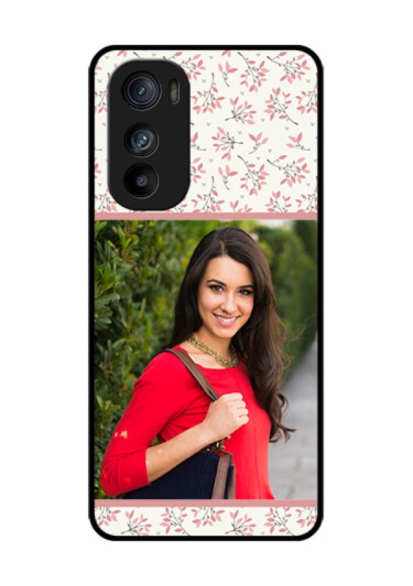 Motorola Edge 30 Custom Glass Phone Case - Stunning Floral Design