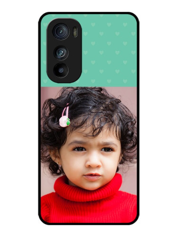 Custom Motorola Edge 30 Custom Glass Phone Case - Lovers Picture Design