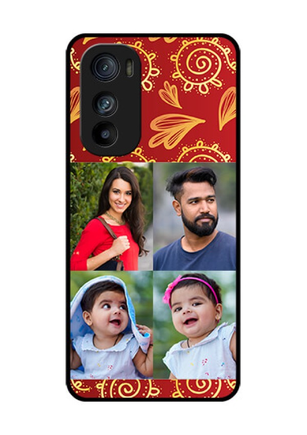 Motorola Edge 30 Custom Glass Phone Case - 4 Image Traditional Design
