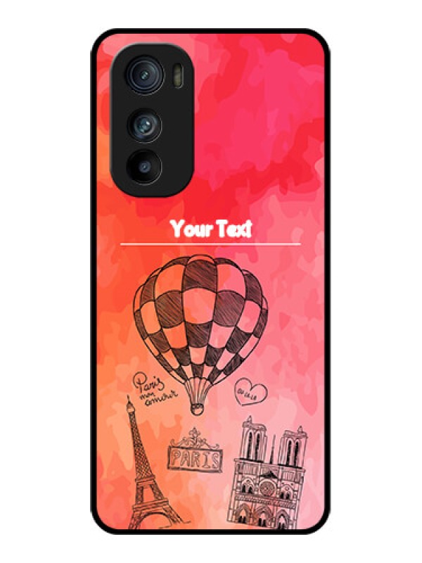 Custom Motorola Edge 30 Custom Glass Phone Case - Paris Theme Design