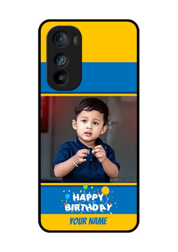 Motorola Edge 30 Custom Glass Phone Case - Birthday Wishes Design