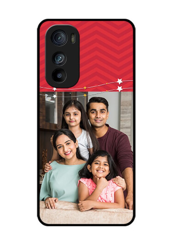 Motorola Edge 30 Custom Glass Phone Case - Happy Family Design