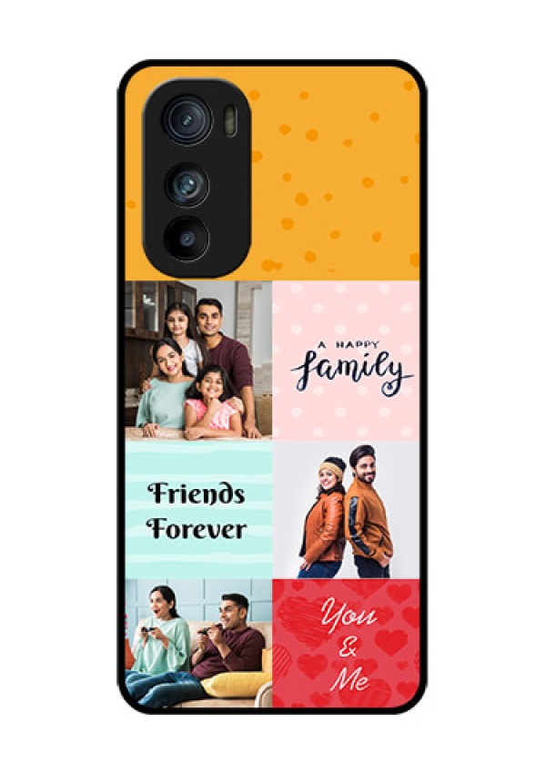 Motorola Edge 30 Custom Glass Phone Case - Images With Quotes Design