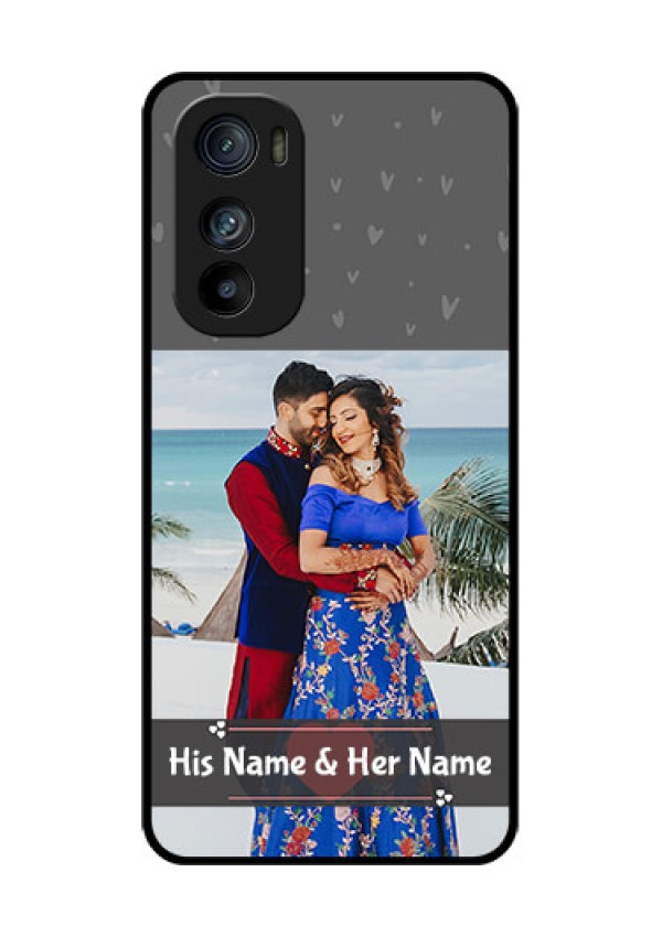 Motorola Edge 30 Custom Glass Phone Case - Buy Love Design With Photo Online