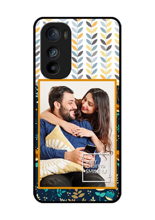 Motorola Edge 30 Custom Glass Phone Case - Pattern Design