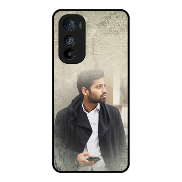 Motorola Edge 30 Custom Glass Phone Case - With Vintage Design