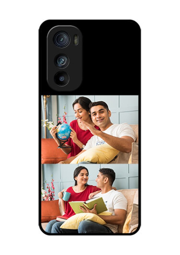 Motorola Edge 30 Custom Glass Phone Case - 2 Images Design
