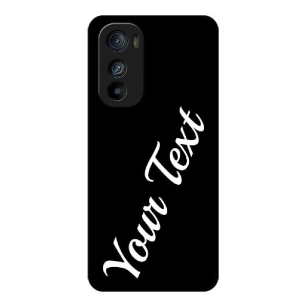 Motorola Edge 30 Custom Glass Phone Case - With Your Name Design Motorola Edge 30 Custom Glass Phone Case - With Your Name Design