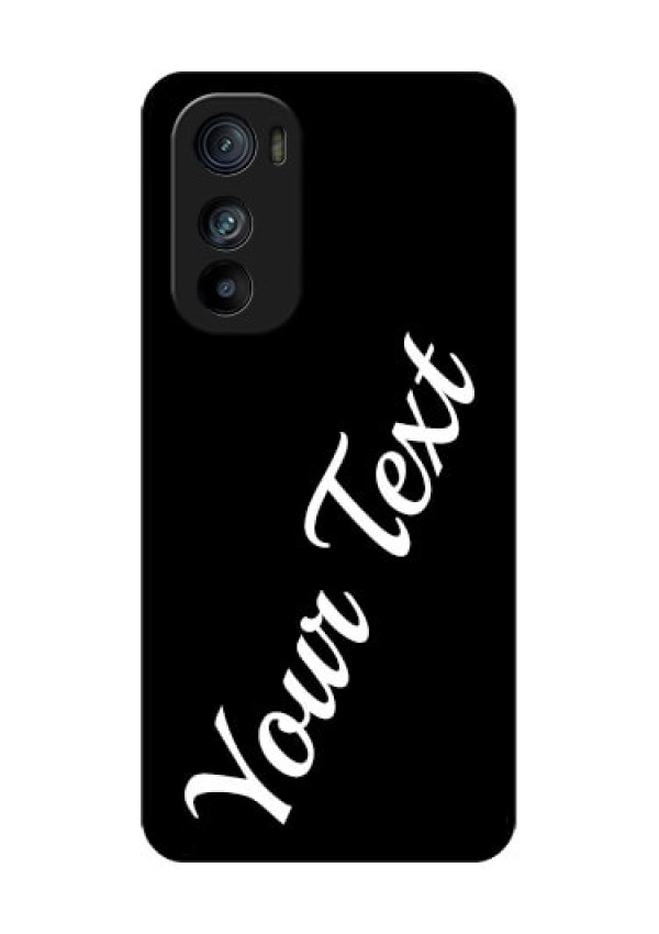 Motorola Edge 30 Custom Glass Phone Case - With Your Name Design