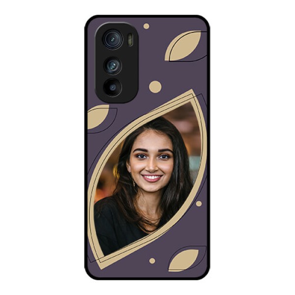 Motorola Edge 30 Custom Glass Phone Case - Falling Leaf Design