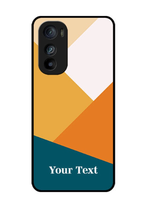 Motorola Edge 30 Custom Glass Phone Case - Stacked Multi - Colour Design