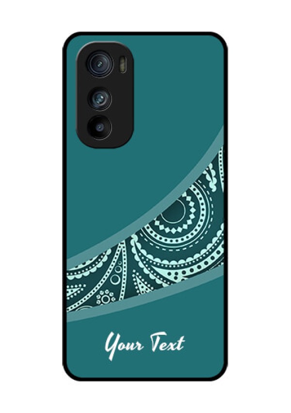 Motorola Edge 30 Custom Glass Phone Case - Semi Visible Floral Design