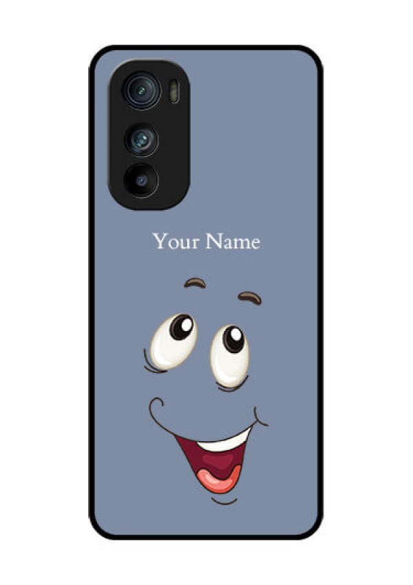 Motorola Edge 30 Custom Glass Phone Case - Laughing Cartoon Face Design