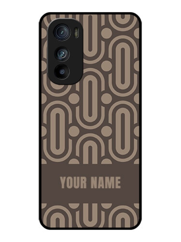 Custom Motorola Edge 30 Custom Glass Phone Case - Captivating Zero Pattern Design