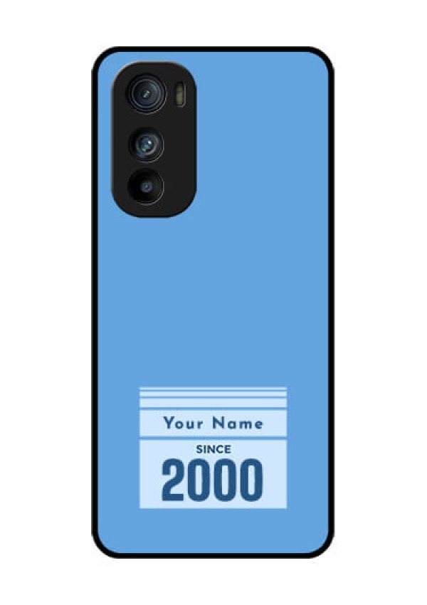 Motorola Edge 30 Custom Glass Phone Case - Custom Year Of Birth Design
