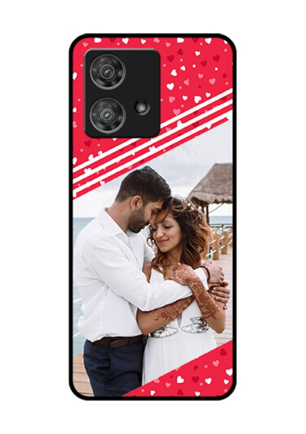 Motorola Edge 40 Neo Custom Glass Phone Case - Valentines Gift Design