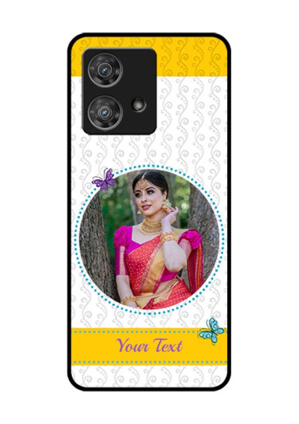 Motorola Edge 40 Neo Custom Glass Phone Case - Girls Premium Case Design