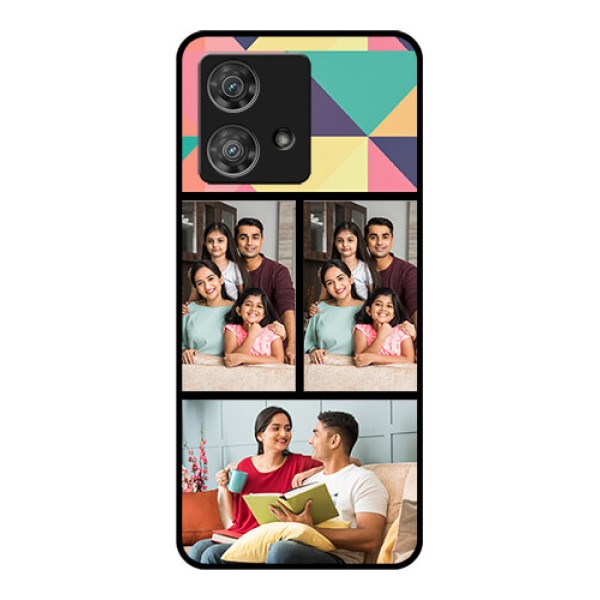Motorola Edge 40 Neo Custom Glass Phone Case - Bulk Pic Upload Design